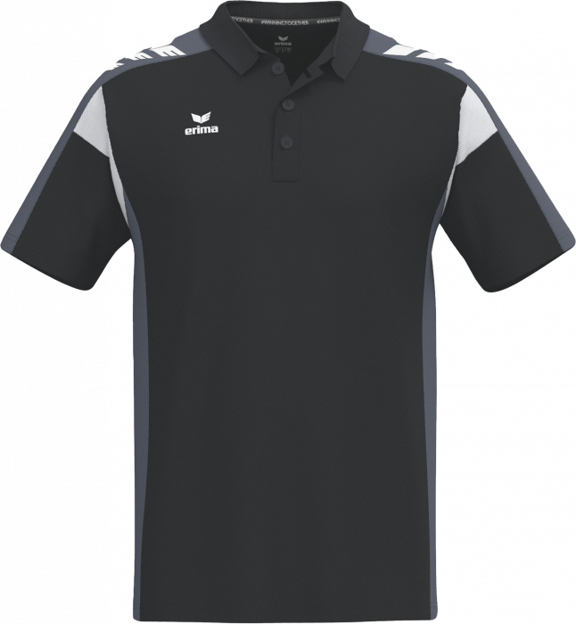 Erima - Celebrate 125 Polo - Sort & slate grey