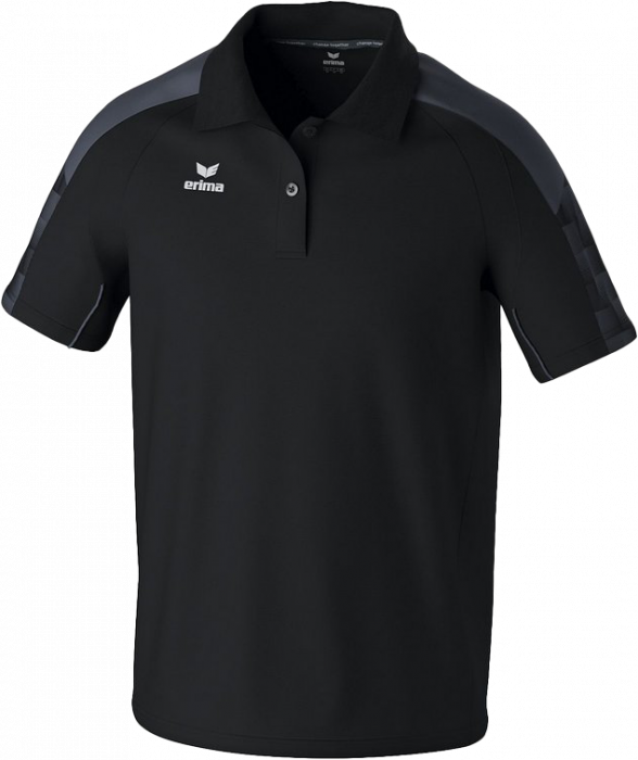 Erima - Evo Star Polo - Preto & slate grey