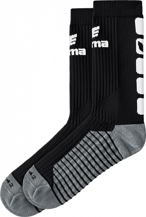 Erima - Classic 5-C Socks - Noir & blanc