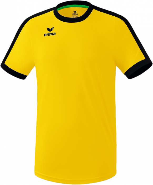 Erima - Retro Star Jersey - Yellow & black