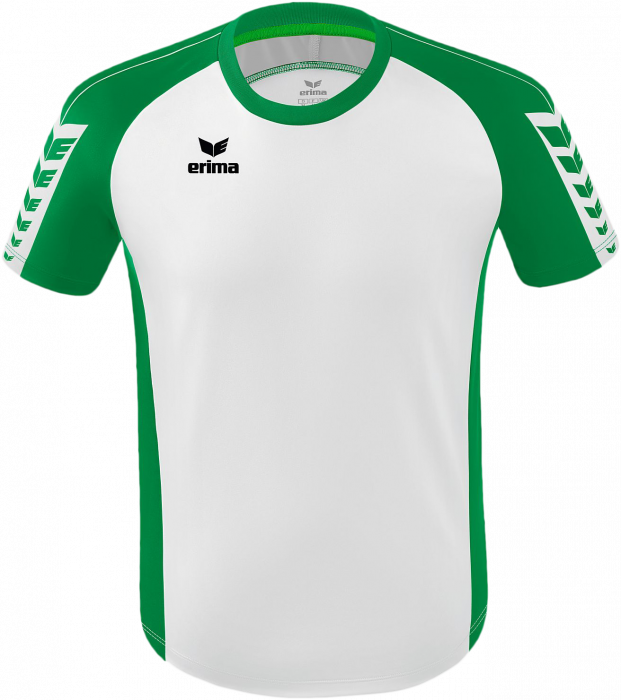 Erima - Six Wings Jersey - Branco & emerald