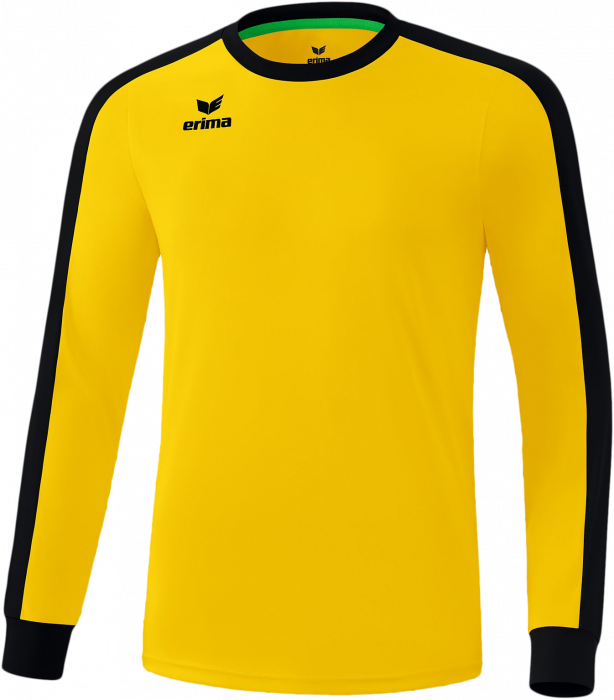 Erima - Retro Star Longsleeve Jersey - Yellow & preto