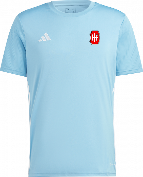 Adidas - Hifh Training T-Shirt - Light Blue & white