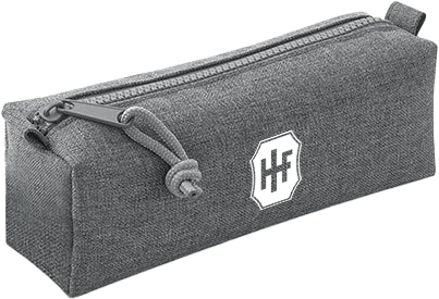 Quadra/Bagbase - Hifh Pencil Case - Grey Marl