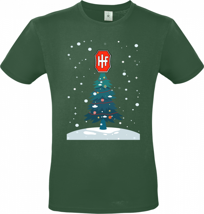 B&C - Hifh Christmas T-Shirt Adults - Bottle Green