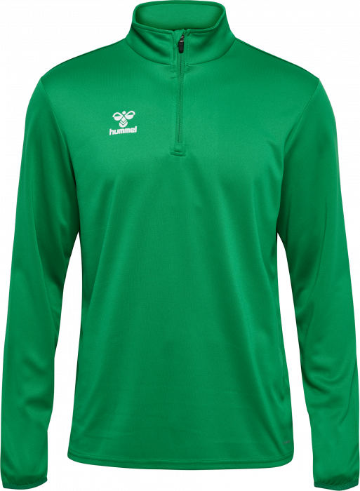 Hummel - Essential Training Sweat With Half Zip - Jelly bean