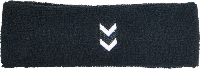 Hummel - Bredt Pandebånd - Sort & hvid