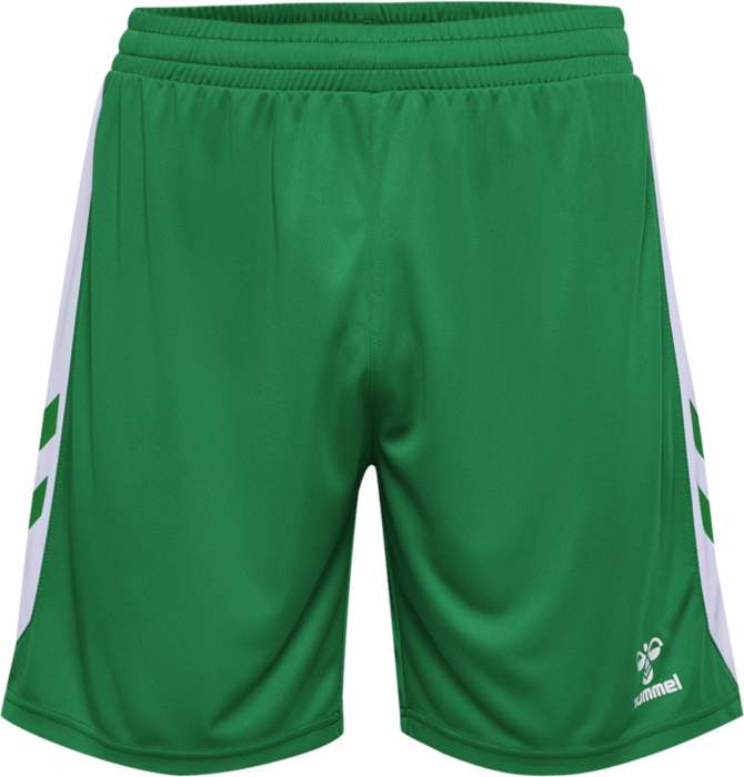 Hummel - Match League Shorts - Jelly bean & white