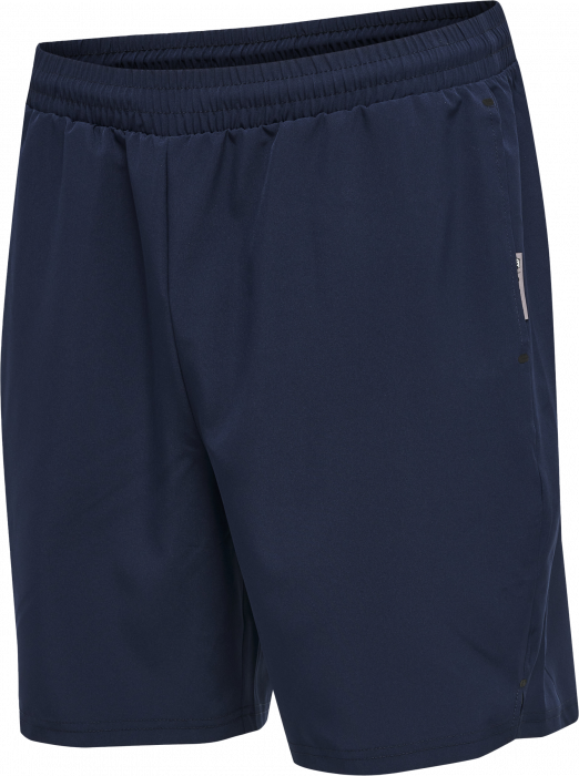 Hummel - Move Grid Vævet Shorts - Marine