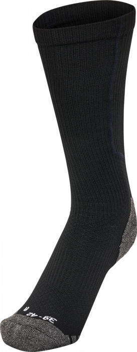 Hummel - Pro Training Socks High - Negro & blazing yellow