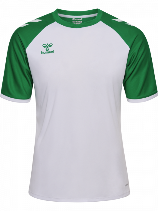 Hummel - Match League Jersey - Blanco & jelly bean