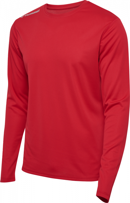 Hummel - Run Longsleeve Jersey - Tango red