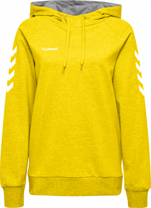 Hummel - Go Cotton Hoodie Woman - Yellow