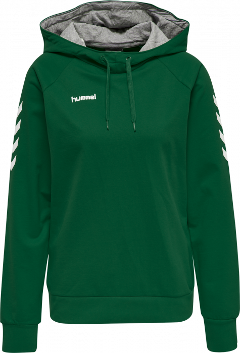 Hummel - Go Cotton Hoodie Woman - Verde