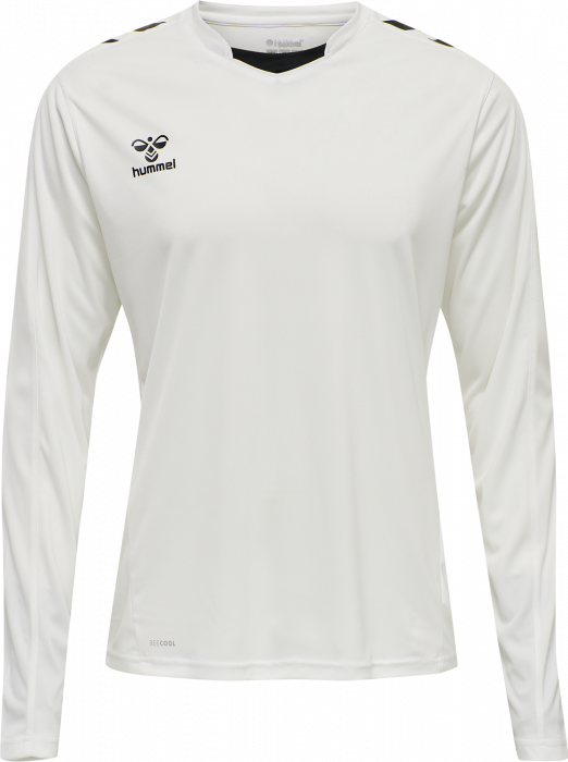 Hummel - Core Xk Poly Jersey Long - Vit & svart