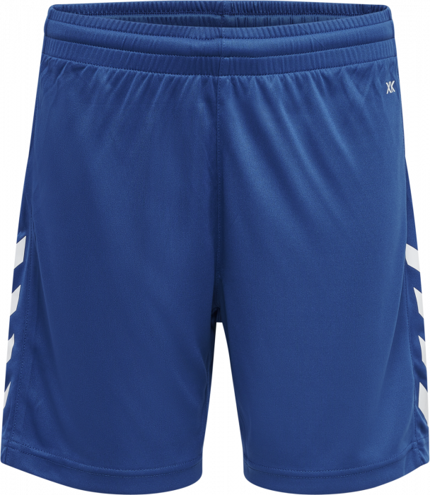 Hummel - Core Xk Poly Shorts Jr - True Blue & blanc