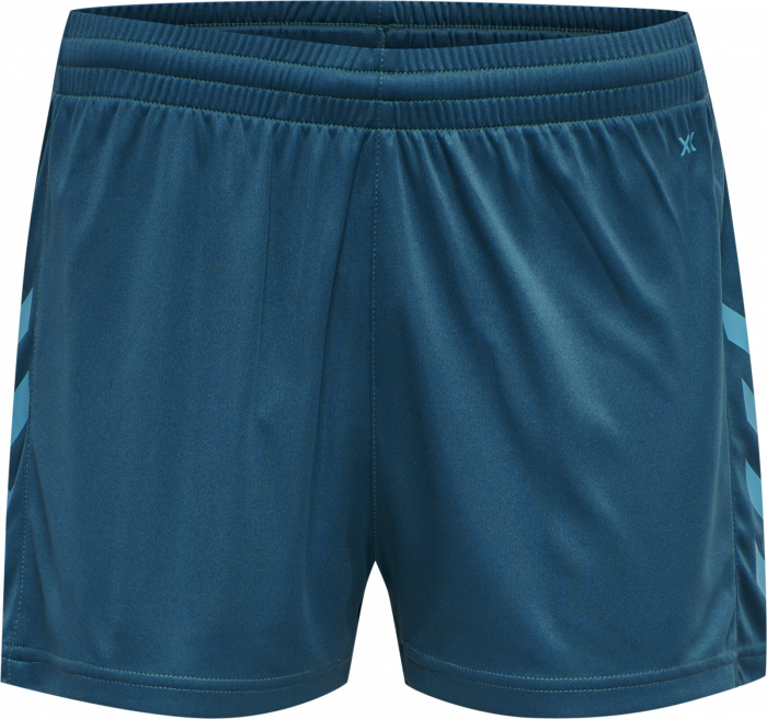 Hummel - Core Xk Dame Shorts - Blue coral & deep lake