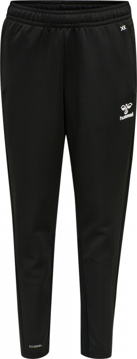 Hummel - Core Xk Poly Training Pants Kids - Schwarz & weiß