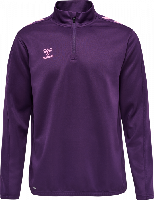 Hummel - Core Xk Half Zip Trøje - Purple Reign & lilla candy