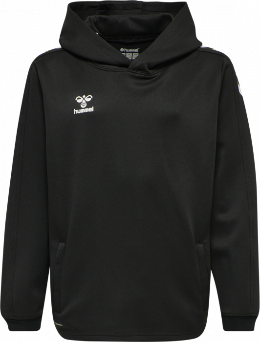 Hummel - Core Xk Hoodie Kids - Nero & bianco