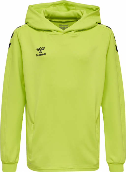 Hummel - Core Xk Hoodie Kids - Lime & svart