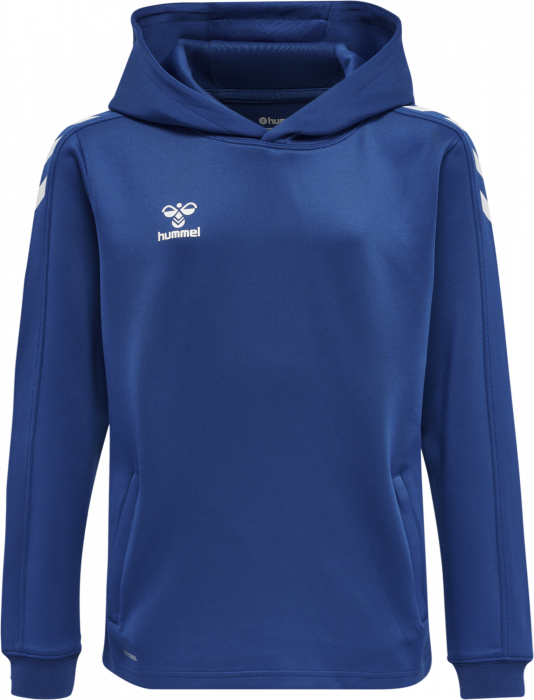 Hummel - Core Xk Hoodie Kids - True Blue & vit