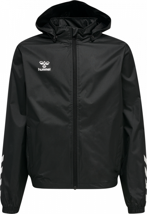 Hummel - Core Xk Spray Jacket Kids - Svart & vit