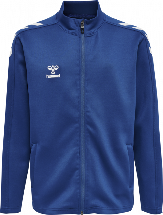 Hummel - Core Xk Poly Sweatshirt Jr - True Blue & blanco