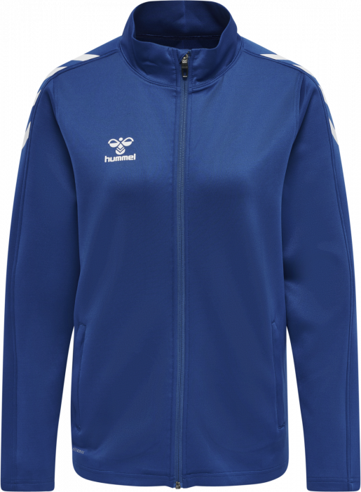 Hummel - Core Xk Poly Sweatshirt Women - True Blue & biały