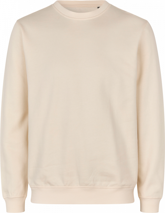 ID - Organic Cotton Sweatshirt Men - Off-White