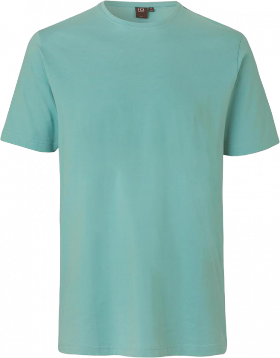 ID - Stretch T-Shirt Herre - Støvet Aqua