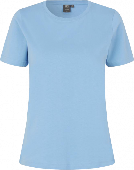 ID - Cotton T-Time T-Shirt Dame - Bleu clair