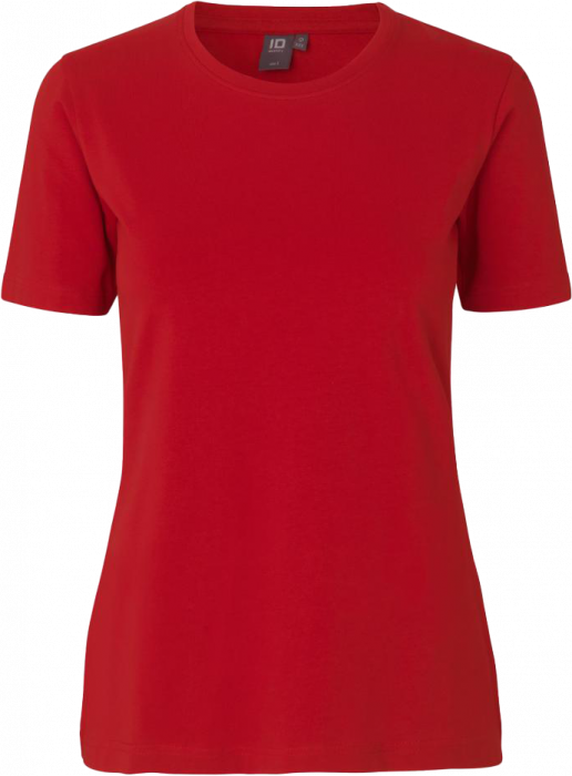 ID - Stretch T-Shirt Women - Red