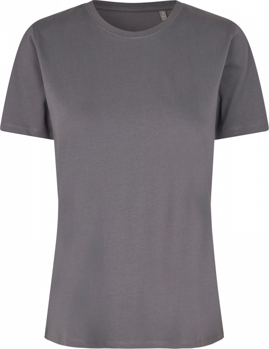 ID - Økologisk T-Shirt Dame. - Silver Grey