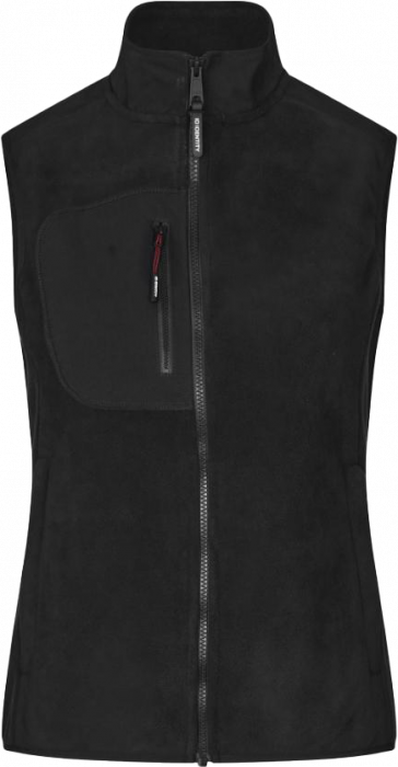 ID - Fleece Vest Women - Negro