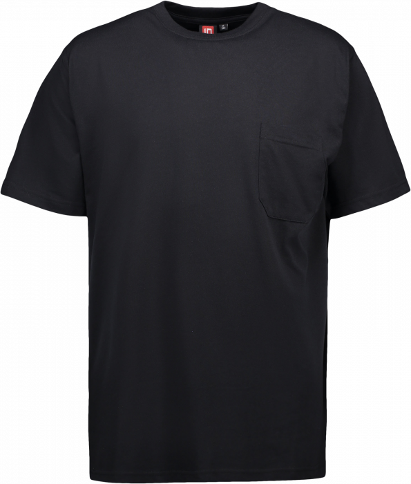 ID - T-Time® T-Shirt | Chest Pocket - Schwarz