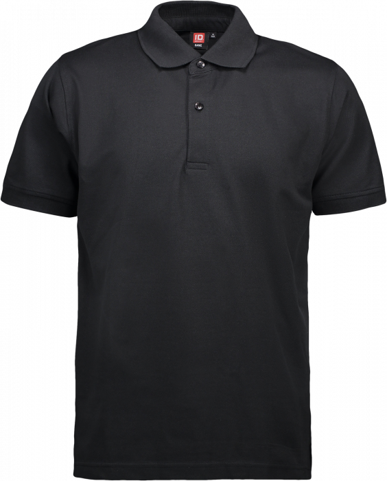 ID - Piqué Mens Poloshirt - Negro