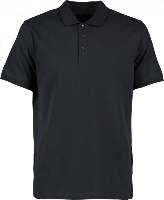 ID - Organic Polo T-Shirt Men - Preto