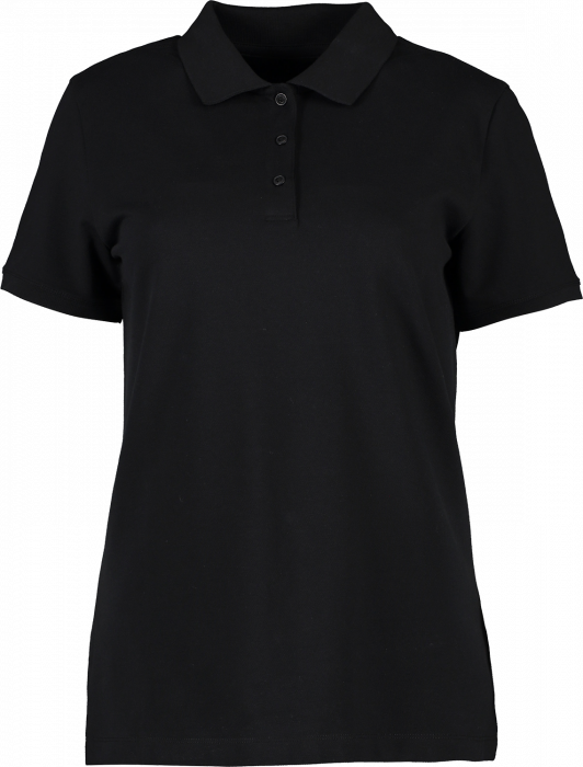 ID - Organic Poloshirt Women - Schwarz