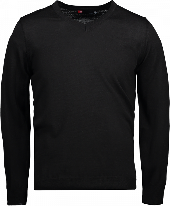 ID - Striksweater - Schwarz