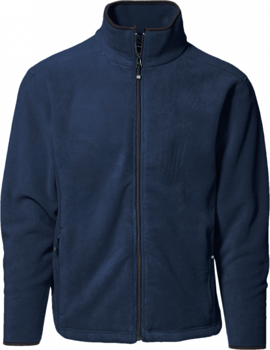 ID - Micro Fleece Cardigan Men - Marinho