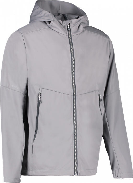 ID - Lightweight Softshell Men's Jacket - Szary