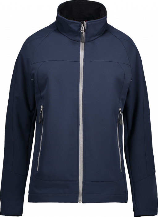 ID - Softshell Jacket Women - Marin & vit