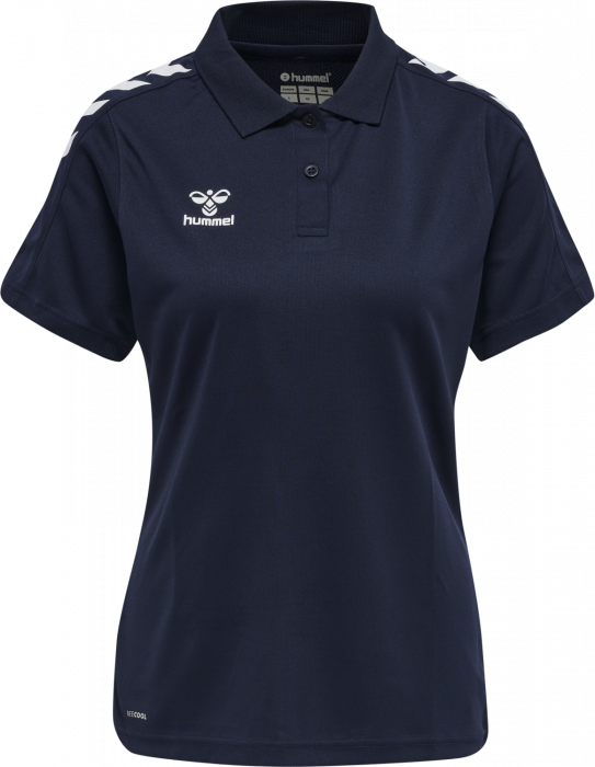 Hummel - Core Xk Polo Women - Marine & biały