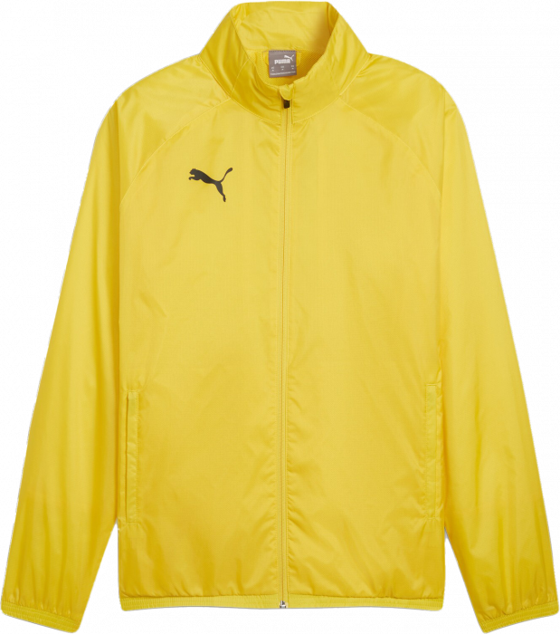 Puma - Teamgoal All Weather Jakke - Gul & sort