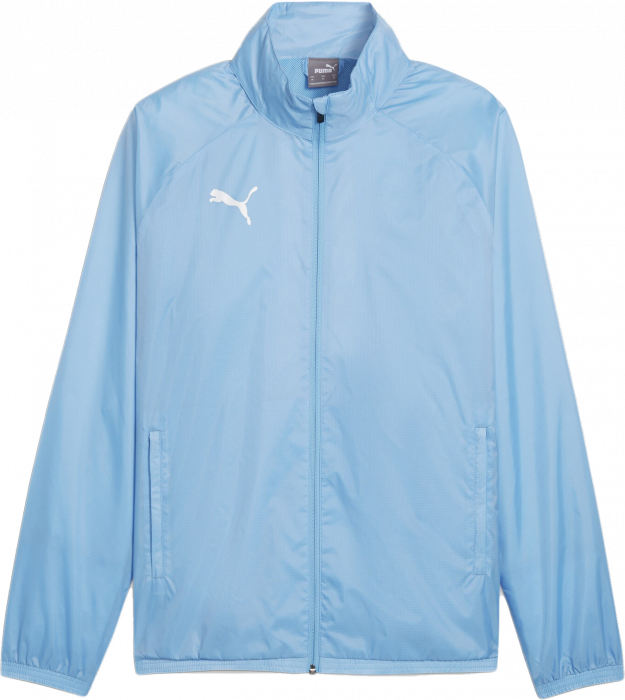 Puma - Teamgoal All Weather Jakke - Lys Blå & hvid