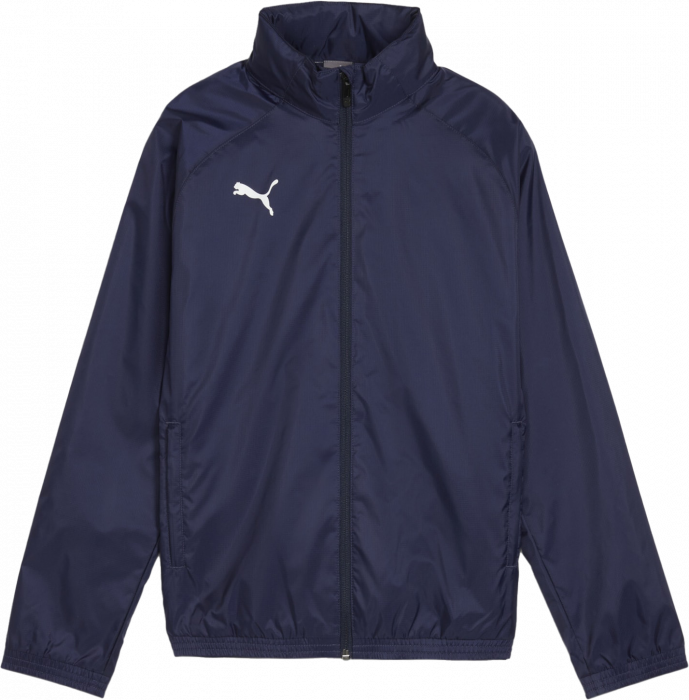 Puma - Teamgoal All Weather Jacket Jr - Navy