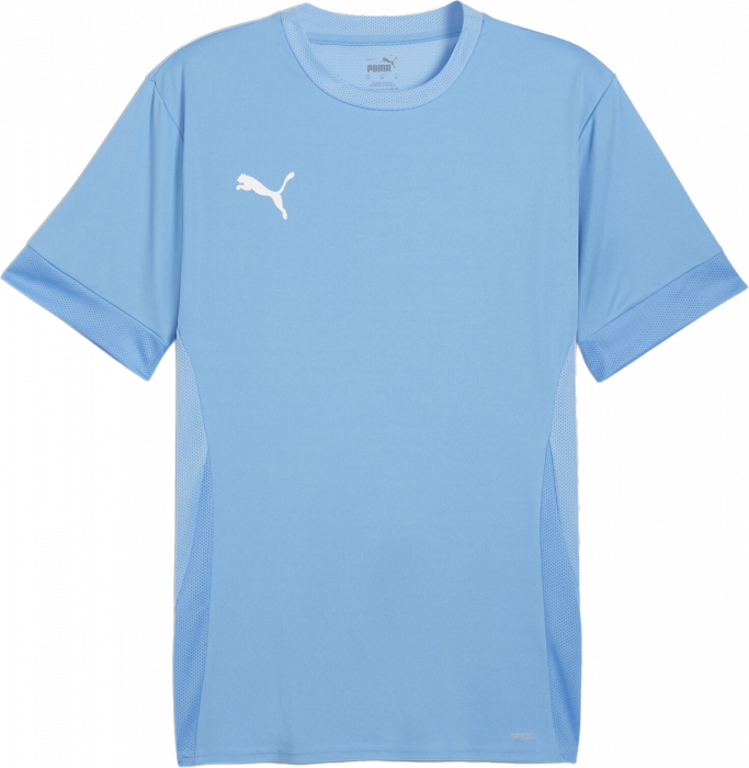 Puma - Teamgoal Matchday T-Shirt - Lys Blå & hvid