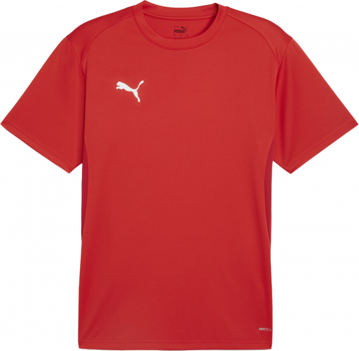 Puma - Teamgoal Jersey Jr - Rouge & blanc