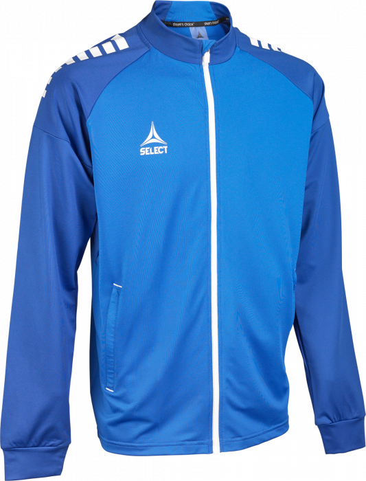 Select - Spain V25 Training Zip Jacket - Blue & white